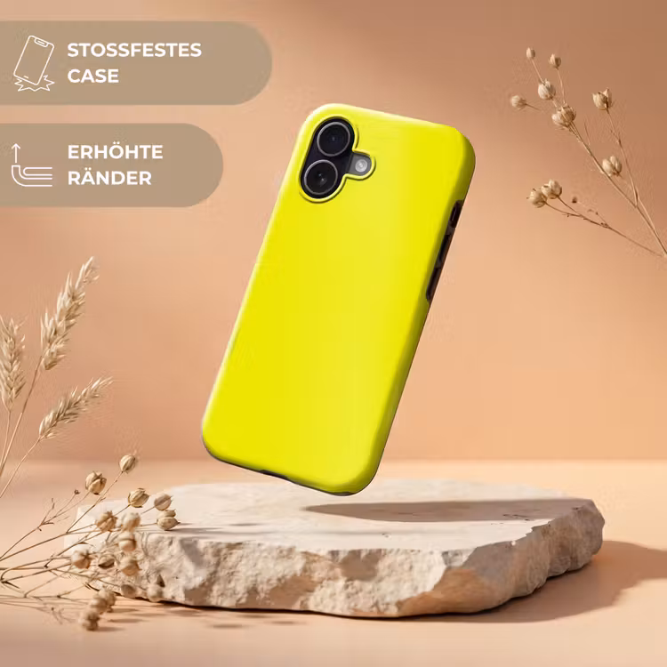 Bright - Canary - Geel Toughcase MagSafe Apple iPhone 17 klein 1017 -USP_RandenV_DE