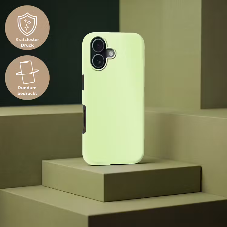 Light - Lime - Groen Toughcase MagSafe Apple iPhone 17 klein 1017 -USP_PrintM_DE