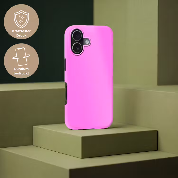 Bright - Orchid - Roze Toughcase MagSafe Apple iPhone 17 klein 1017 -USP_PrintM_DE