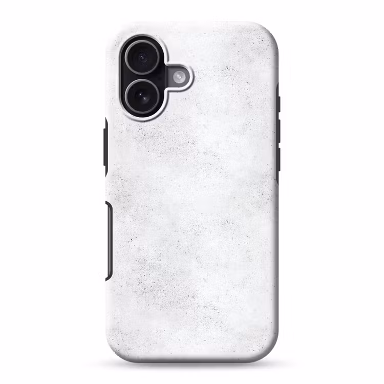 Lichtgrijs - Betonstructuur - Subtiel Toughcase MagSafe Apple iPhone 17 klein 1017 -3d