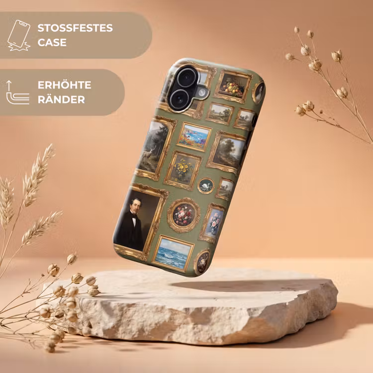 Hert - Bos - Natuur - Klassiek - Dieren Toughcase MagSafe Apple iPhone 17 klein -USP_RandenV_DE