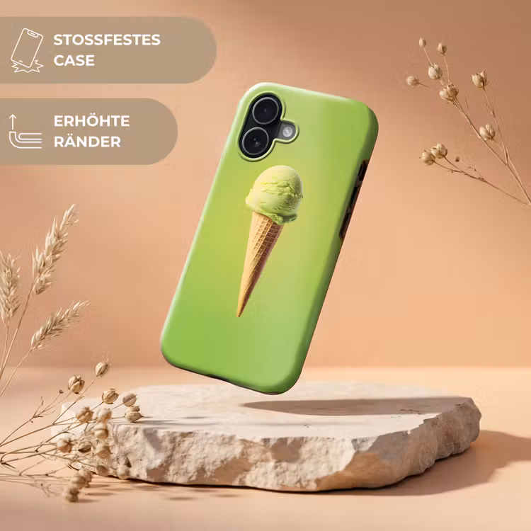 Hoorntje - Schepijs - Groen Toughcase MagSafe Apple iPhone 17 klein -USP_RandenV_DE
