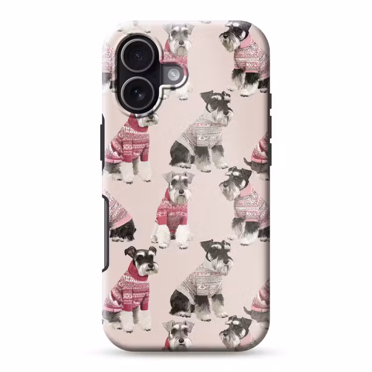 Honden - Truien - Rood Toughcase MagSafe Apple iPhone 17 klein 1017 -3d