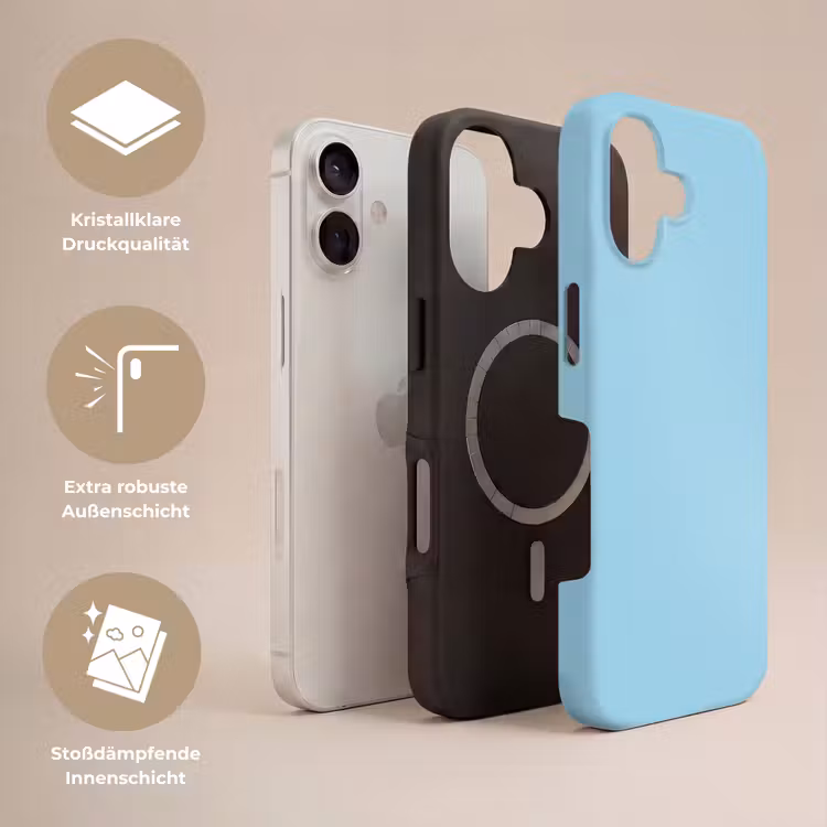 Ice - Blue - Blauw Toughcase MagSafe Apple iPhone 17 klein 1017 -USP_Lagen_DE