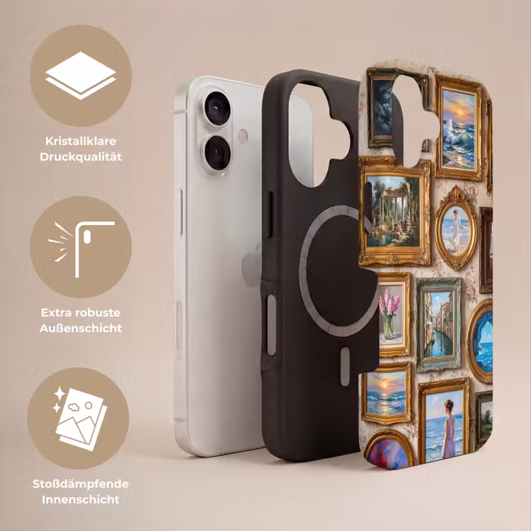 Interieur - Kunst - Collectie - Klassiek - Goud Toughcase MagSafe Apple iPhone 17 klein -USP_Lagen_DE