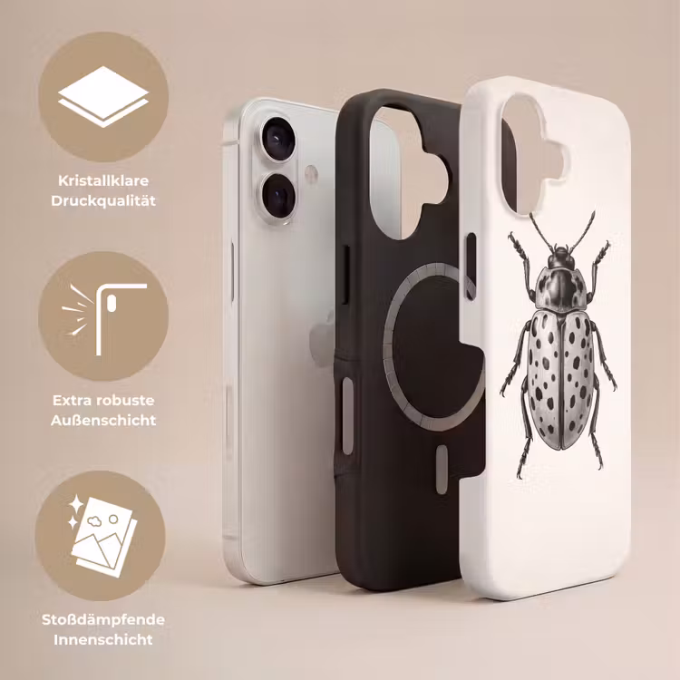 Kever - Insect - Vintage Toughcase MagSafe Apple iPhone 17 klein -USP_Lagen_DE