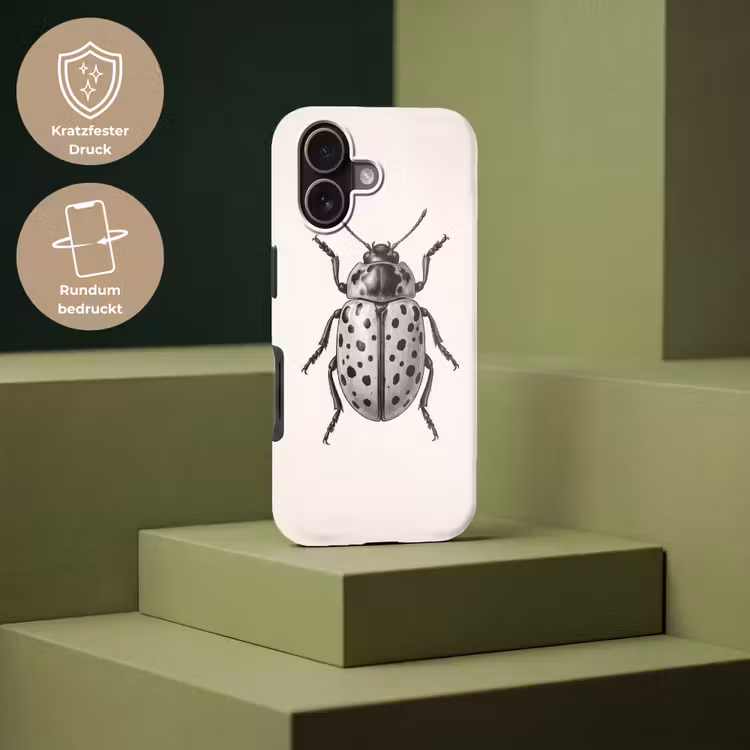 Kever - Insect - Vintage Toughcase MagSafe Apple iPhone 17 klein -USP_PrintM_DE