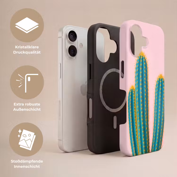 Cactussen - Modern - Pastel Toughcase MagSafe Apple iPhone 17 klein -USP_Lagen_DE
