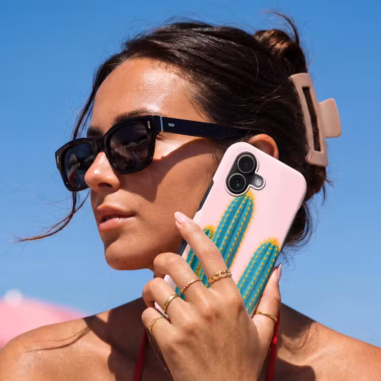 Cactussen - Modern - Pastel Toughcase MagSafe Apple iPhone 17 klein -Sfeer2V