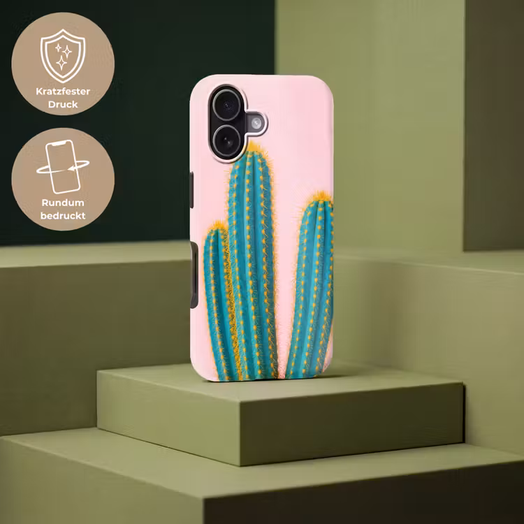 Cactussen - Modern - Pastel Toughcase MagSafe Apple iPhone 17 klein -USP_PrintM_DE