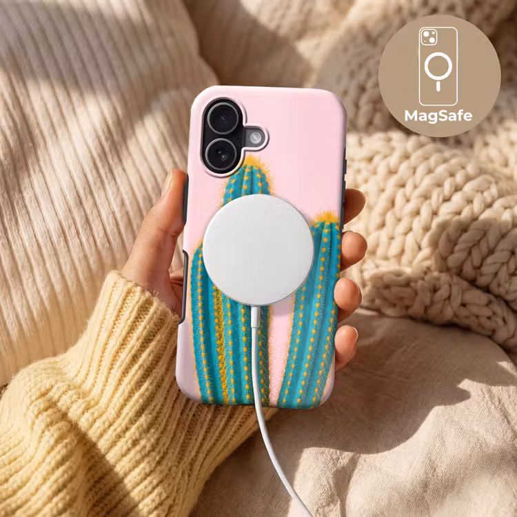 Cactussen - Modern - Pastel Toughcase MagSafe Apple iPhone 17 klein -USP_MagsafeV
