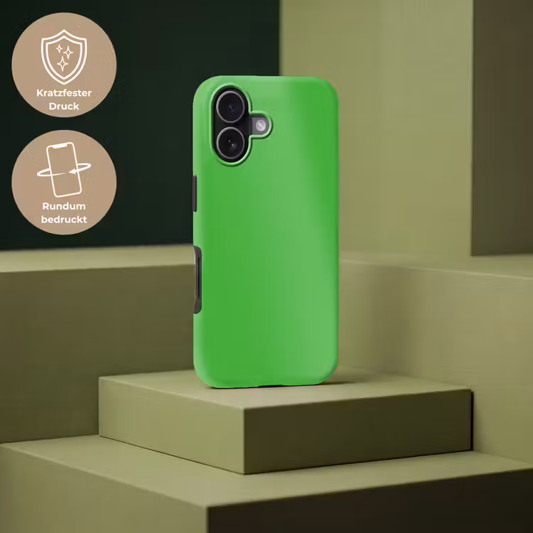 Kelly - Green - Groen Toughcase MagSafe Apple iPhone 17 klein 1017 -USP_PrintM_DE