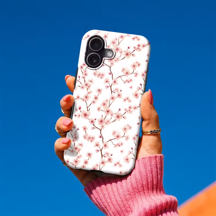 Kersenbloesem - Takken - Roze Toughcase MagSafe Apple iPhone 17 klein 1017 -Sfeer1V