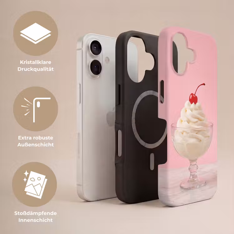 Kers - Slagroom - Roze Toughcase MagSafe Apple iPhone 17 klein -USP_Lagen_DE