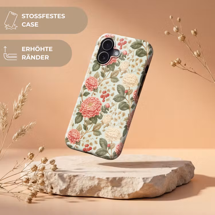 Klassiek - Botanisch - Veelkleurig Toughcase MagSafe Apple iPhone 17 klein 1017 -USP_RandenV_DE