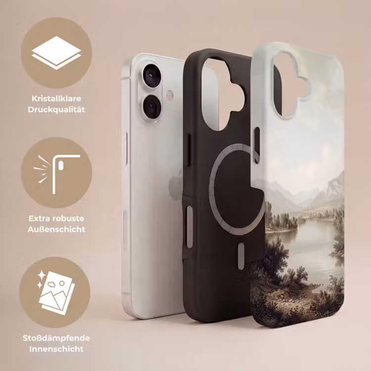 Klassiek - Landschap - Sereen Toughcase MagSafe Apple iPhone 17 klein -USP_Lagen_DE