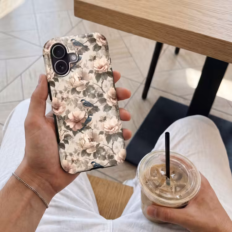 Klassiek - Vogels - Kleurrijk Toughcase MagSafe Apple iPhone 17 klein 1017 -Sfeer1M