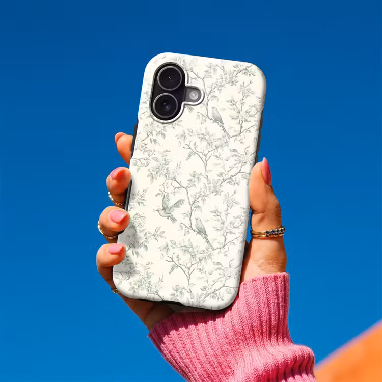 Klassiek - Vogels - Groen Toughcase MagSafe Apple iPhone 17 klein 1017 -Sfeer1V
