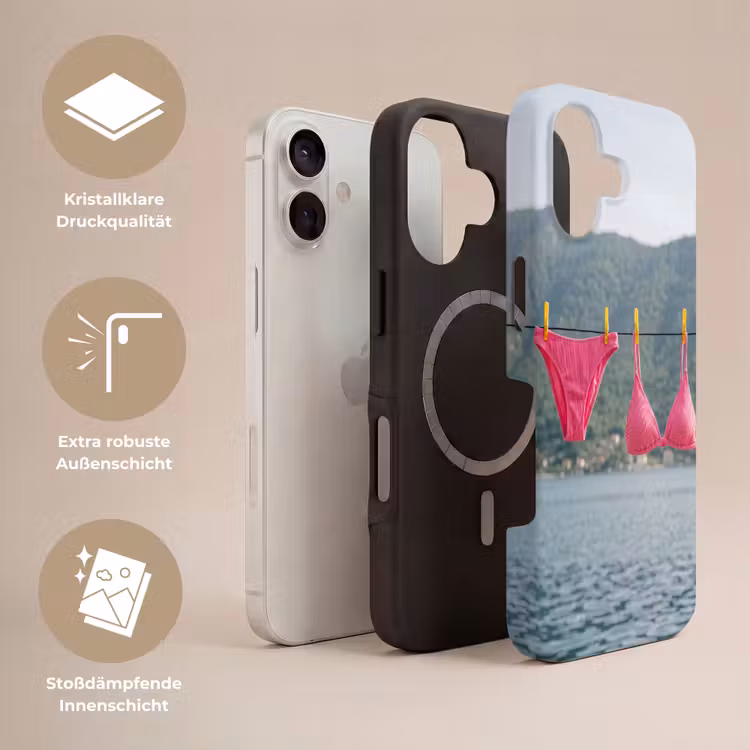 Kleding - Badkleding - Waslijn - Zomer - Roze Toughcase MagSafe Apple iPhone 17 klein -USP_Lagen_DE