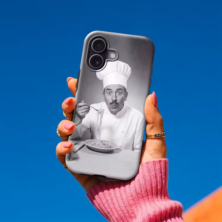 Chef - Spaghetti - Pasta Toughcase MagSafe Apple iPhone 17 klein -Sfeer1V