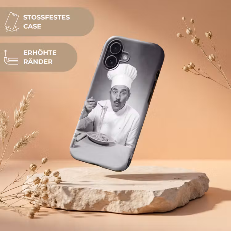 Chef - Spaghetti - Pasta Toughcase MagSafe Apple iPhone 17 klein -USP_RandenV_DE