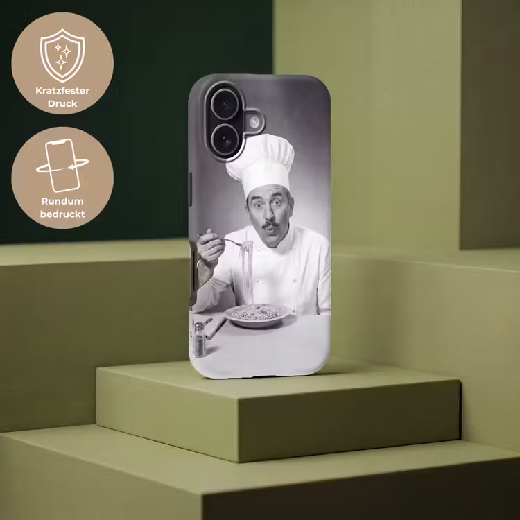 Chef - Spaghetti - Pasta Toughcase MagSafe Apple iPhone 17 klein -USP_PrintM_DE