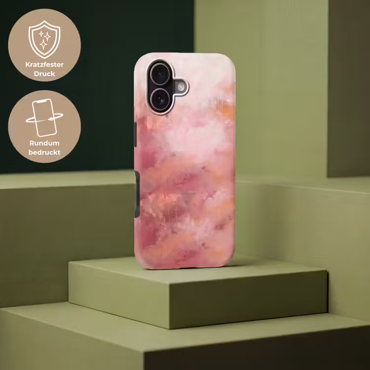 Kunst - Vloeiend - Pastel - Abstract Toughcase MagSafe Apple iPhone 17 klein -USP_PrintM_DE