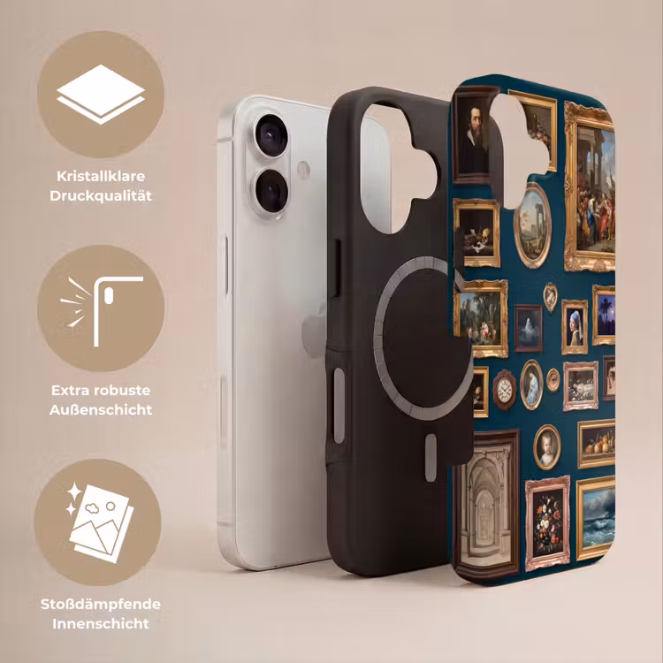 Kunst - Schilderijen - Decoratie - Klassiek - Groen Toughcase MagSafe Apple iPhone 17 klein -USP_Lagen_DE