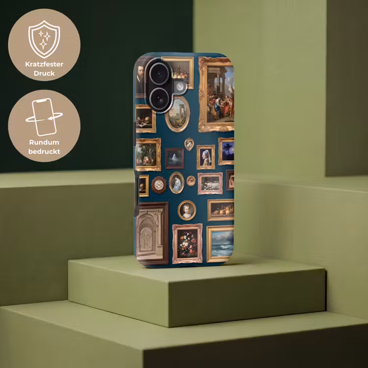 Kunst - Schilderijen - Decoratie - Klassiek - Groen Toughcase MagSafe Apple iPhone 17 klein -USP_PrintM_DE