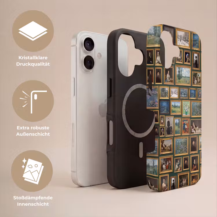 Kunst - Schilderijen - Collectie - Klassiek - Groen Toughcase MagSafe Apple iPhone 17 klein -USP_Lagen_DE