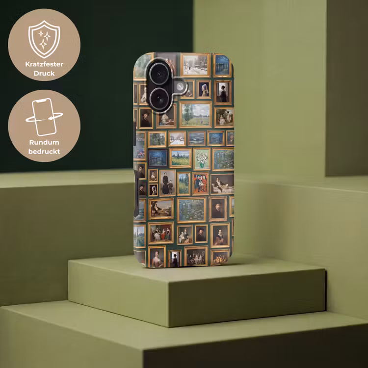 Kunst - Schilderijen - Collectie - Klassiek - Groen Toughcase MagSafe Apple iPhone 17 klein -USP_PrintM_DE