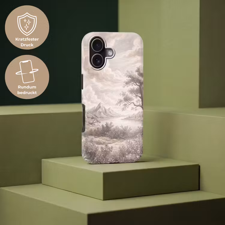 Landschap - Bergen - Meer - Natuur Toughcase MagSafe Apple iPhone 17 klein -USP_PrintM_DE