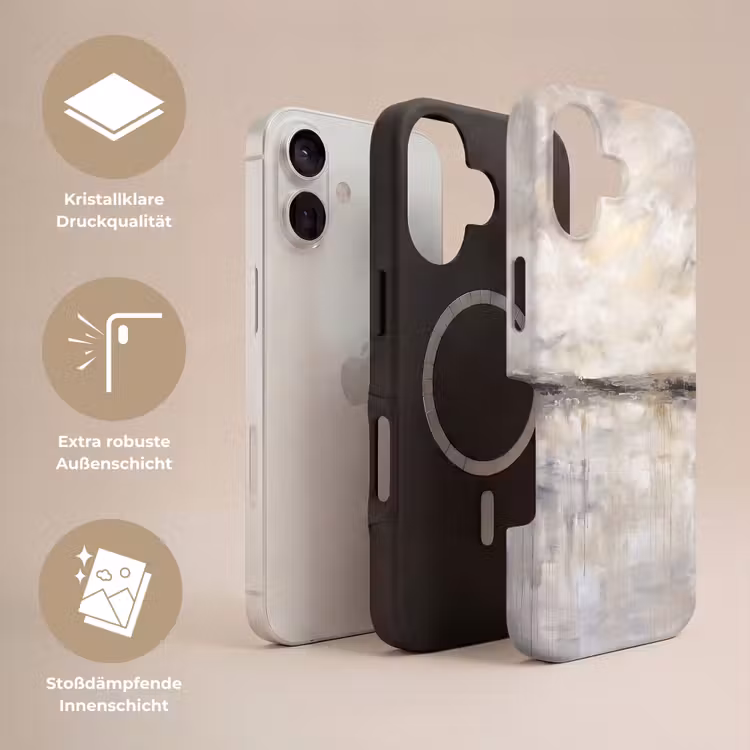 Landschap - Horizon - Natuur - Abstract - Neutraal Toughcase MagSafe Apple iPhone 17 klein -USP_Lagen_DE