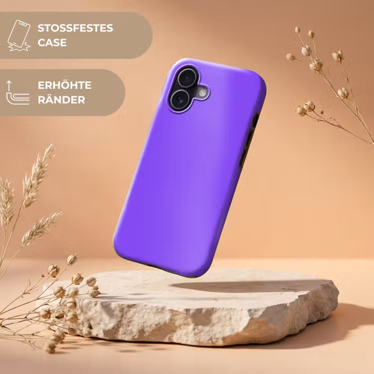 Vivid - Violet - Paars Toughcase MagSafe Apple iPhone 17 klein 1017 -USP_RandenV_DE