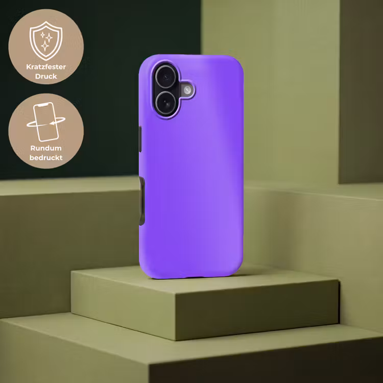Vivid - Violet - Paars Toughcase MagSafe Apple iPhone 17 klein 1017 -USP_PrintM_DE