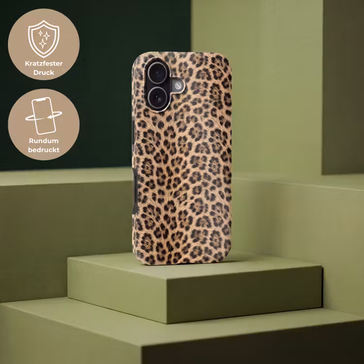 Luipaard - Vacht - Klassiek - Bruin Toughcase MagSafe Apple iPhone 17 klein -USP_PrintM_DE