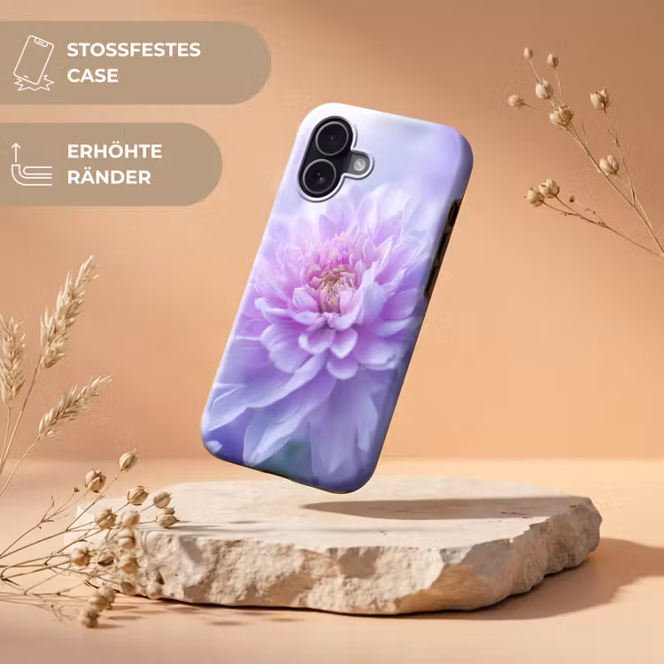 Paars - Dahlia - Dromerig Toughcase MagSafe Apple iPhone 17 klein -USP_RandenV_DE