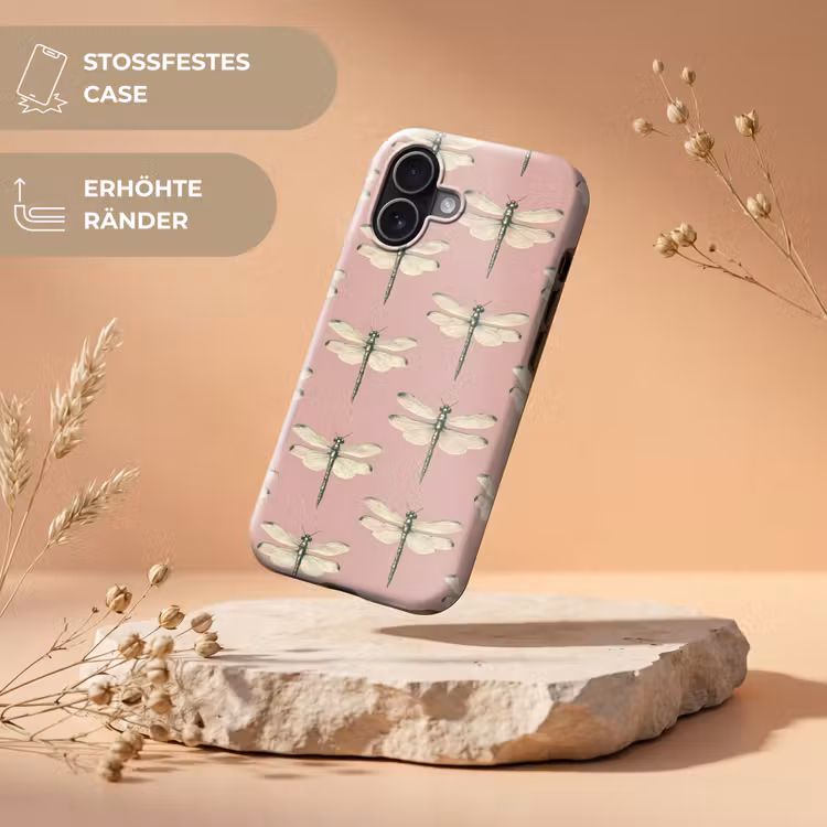 Lillibellen - Patroon - Roze Toughcase MagSafe Apple iPhone 17 klein 1017 -USP_RandenV_DE