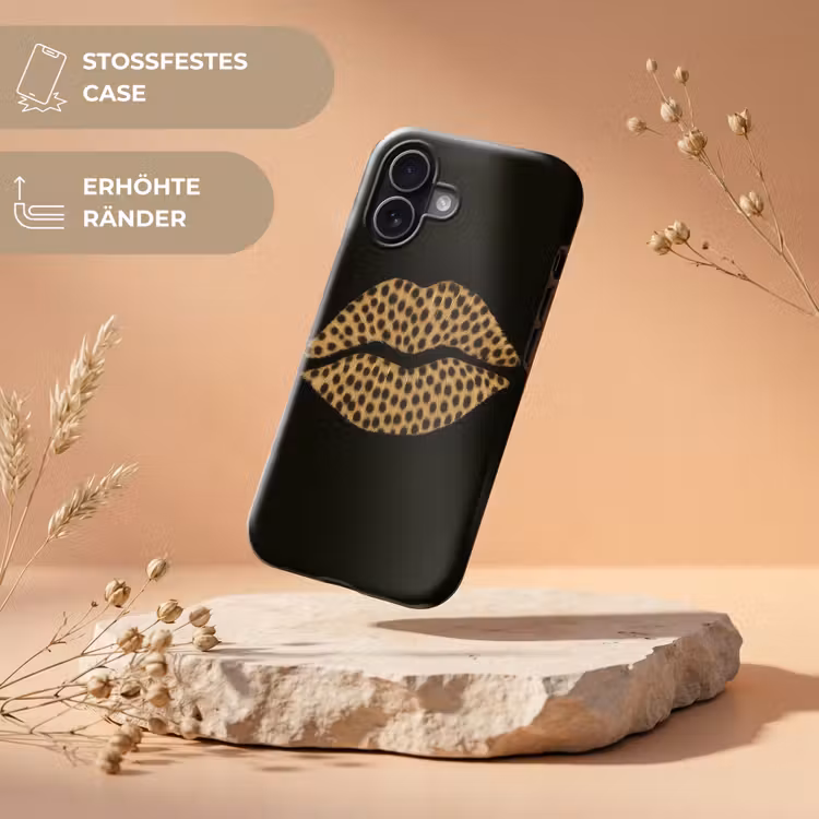 lip - Zwart - Panterprint Toughcase MagSafe Apple iPhone 17 klein -USP_RandenV_DE