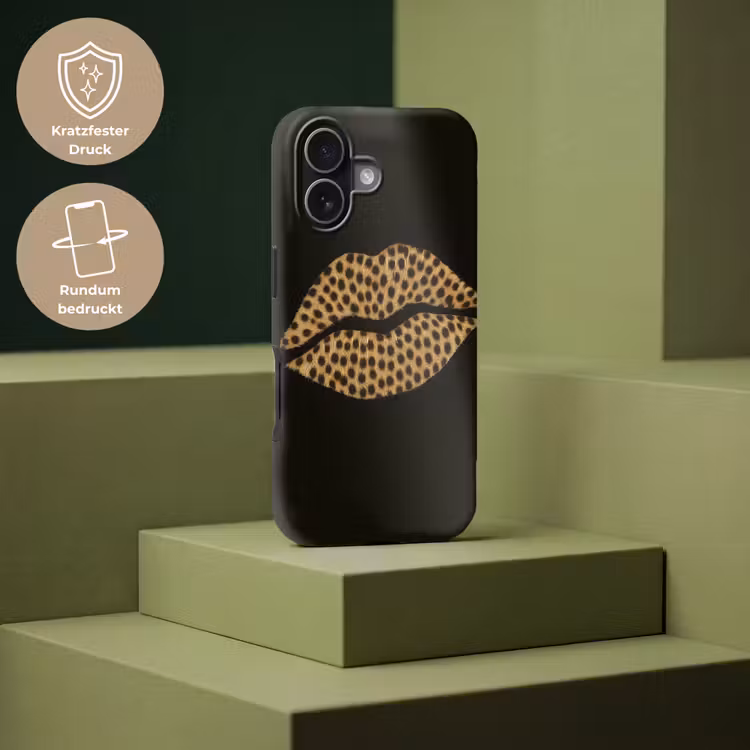 lip - Zwart - Panterprint Toughcase MagSafe Apple iPhone 17 klein -USP_PrintM_DE