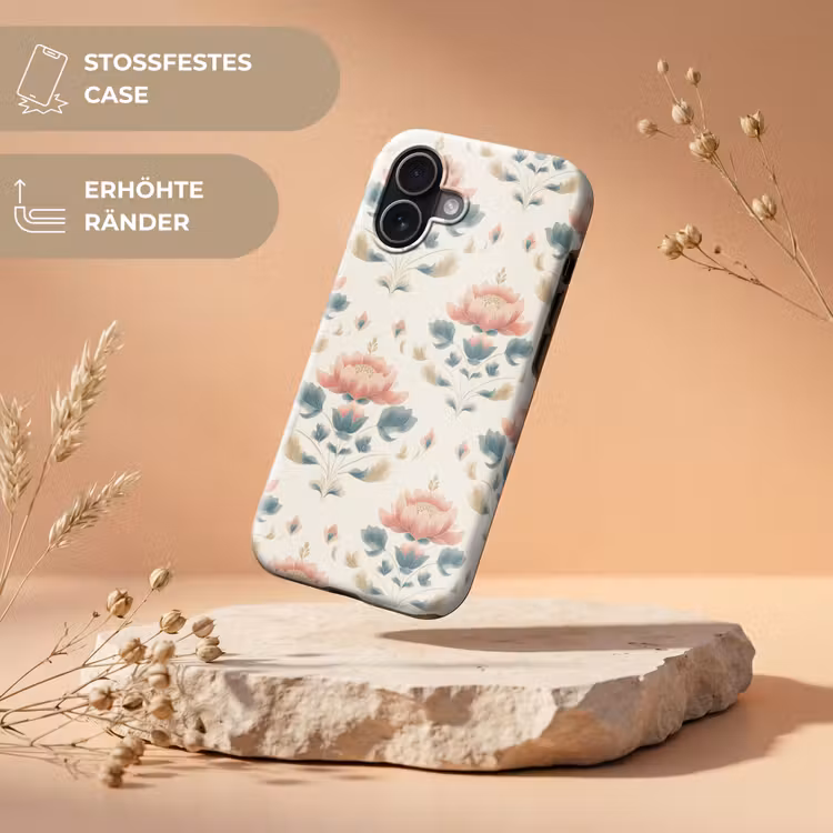 Lotus - Bloemen - Roze Toughcase MagSafe Apple iPhone 17 klein 1017 -USP_RandenV_DE