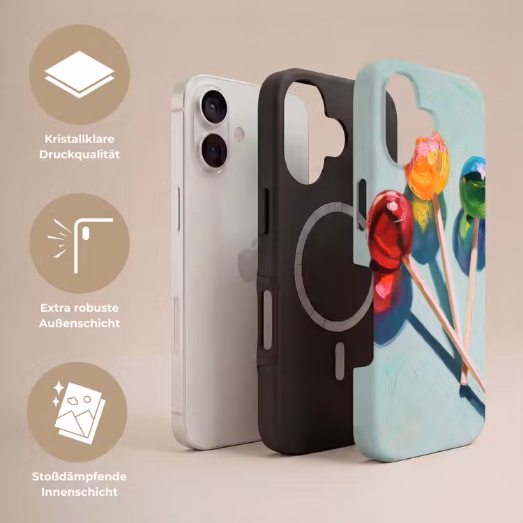 Lollys - Schaduw - Drie - Blauw Toughcase MagSafe Apple iPhone 17 klein -USP_Lagen_DE