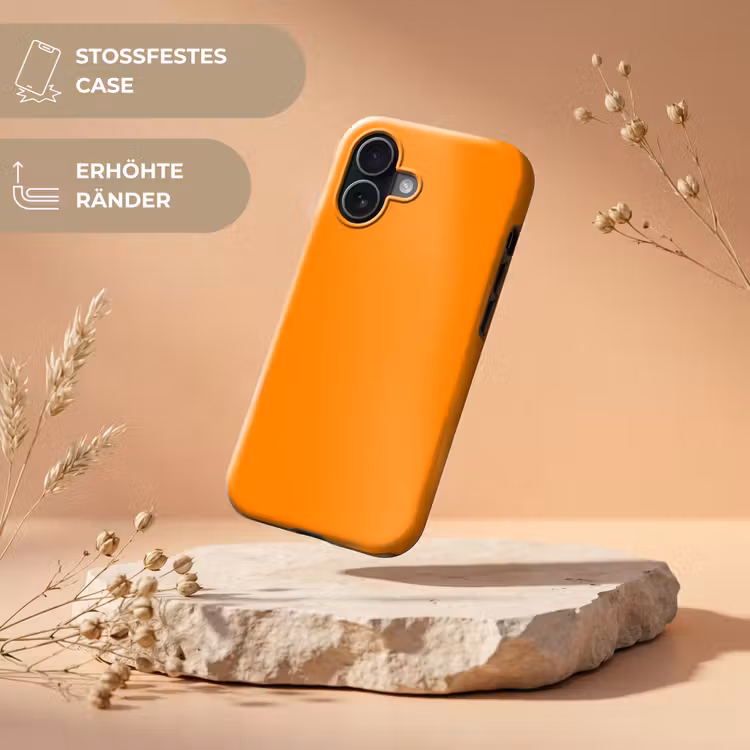 Marigold - Glow - Oranje Toughcase MagSafe Apple iPhone 17 klein 1017 -USP_RandenV_DE