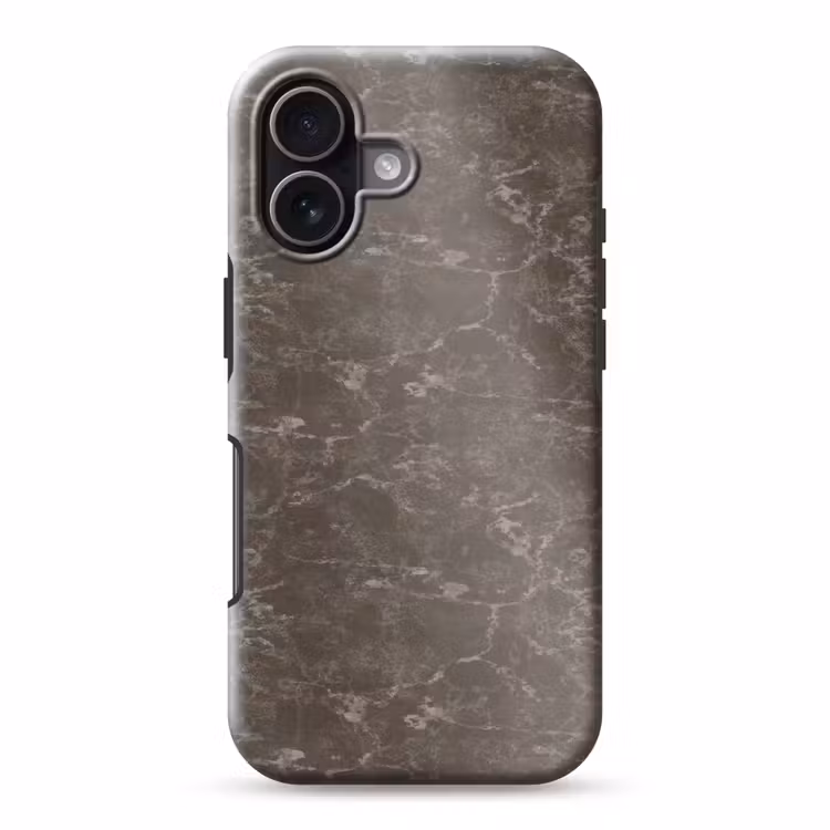 Marmer - Aders - Bruin Toughcase MagSafe Apple iPhone 17 klein 1017 -3d