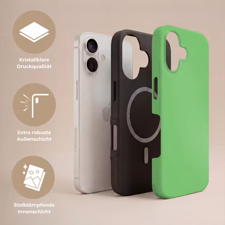 Meadow - Green - Groen Toughcase MagSafe Apple iPhone 17 klein 1017 -USP_Lagen_DE