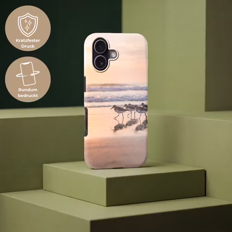Zee - Vogels - Strand Toughcase MagSafe Apple iPhone 17 klein -USP_PrintM_DE