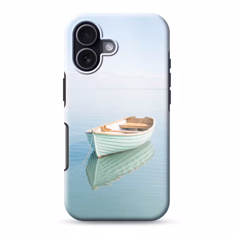 Minimalistisch - Boot - Zee Toughcase MagSafe Apple iPhone 17 klein -3d
