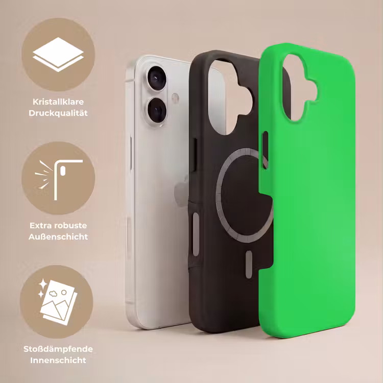 Mint - Green - Groen Toughcase MagSafe Apple iPhone 17 klein 1017 -USP_Lagen_DE