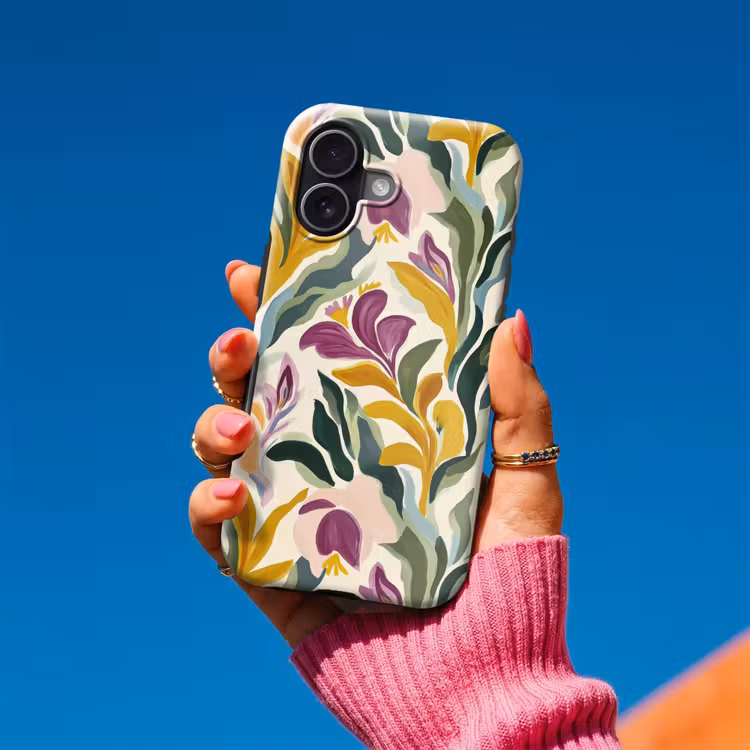 Modern - Abstract - Kleurrijk Toughcase MagSafe Apple iPhone 17 klein 1017 -Sfeer1V