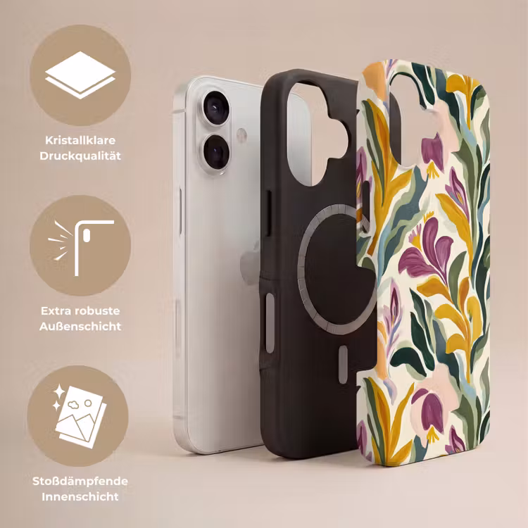 Modern - Abstract - Kleurrijk Toughcase MagSafe Apple iPhone 17 klein 1017 -USP_Lagen_DE